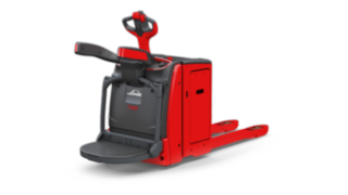 T20 – T25 AP N pallet truck from Linde Material Handling The T20 – T25 AP N pallet truck from Linde Material Handling is equipped with a fold-out, fully suspended stand-on platform.