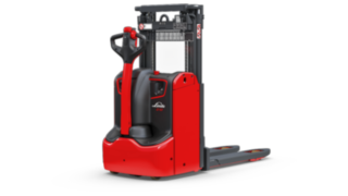 The pedestrian double pallet stackers D06 – D10 from Linde are optimised for fast and precise transport of goods in confined spaces. Pedestrian double pallet stackers D06 – D10 from Linde Material Handling