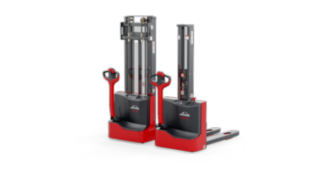 The electric pallet stackers ML10, MM10 and MM10i from Linde Material Handling The electric pallet stackers ML10, MM10 and MM10i from Linde Material Handling