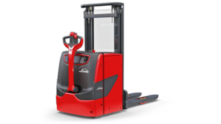 The Linde Material Handling pedestrian pallet stacker L14 - L20