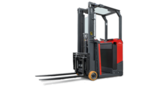 The E10 electric forklift truck from Linde Material Handling The E10 electric forklift truck from Linde Material Handling is suitable for a wide range of applications, even in the tightest spaces.