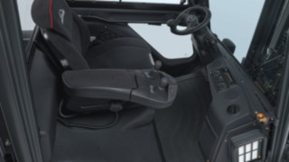 Linde heavy duty forklift trucks are designed to provide the greatest possible comfort and healthy driving conditions. 