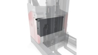 Reach truck from Linde MH with Li-ION battery