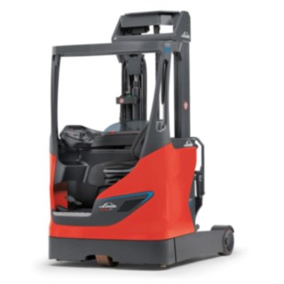 Linde reach truck R14 with Li-ION technology Linde reach truck R14 with Li-ION technology