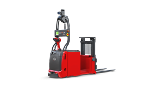 L-MATIC AC autonomous pallet stacker from Linde Material Handling L-MATIC AC autonomous pallet stacker from Linde Material Handling