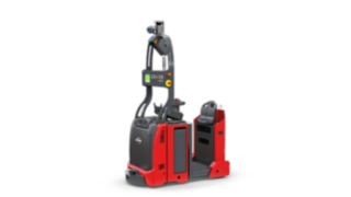 P-MATIC autonomous electric tow tractor from Linde Material Handling P-MATIC autonomous electric tow tractor from Linde Material Handling