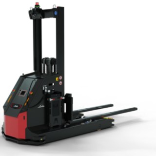 The I-MATIC AS from Linde MH is an automated straddle stacker.
