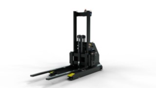 The I-MATIC AS from Linde MH is an automated straddle stacker.