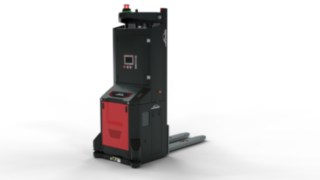 An I-MATIC CF pallet stacker from Linde Material Handling, suitable for use in cold storage