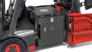 Linde Li-ION battery in a Linde e truck Linde Li-ION battery in a Linde e truck