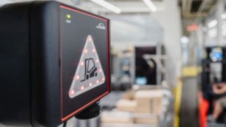 Linde Safety Guard in a warehouse