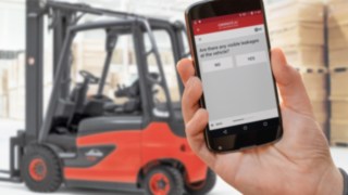 Checking App for the Linde fleet management software