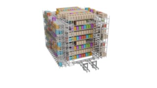 S-MATIC cube can be flexibly adapted to local requirements The S-MATIC cube from Linde Material Handling