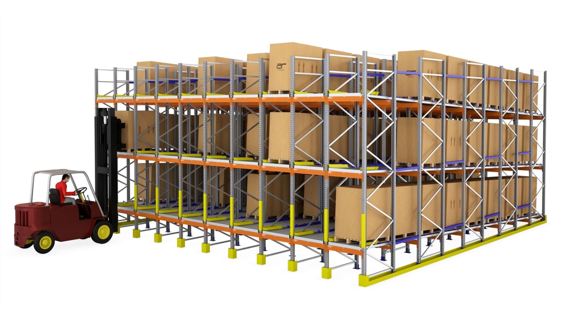 Live Pallet Racking (AR Live Storage)